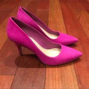 BCBGeneration suede pink heel - worn once